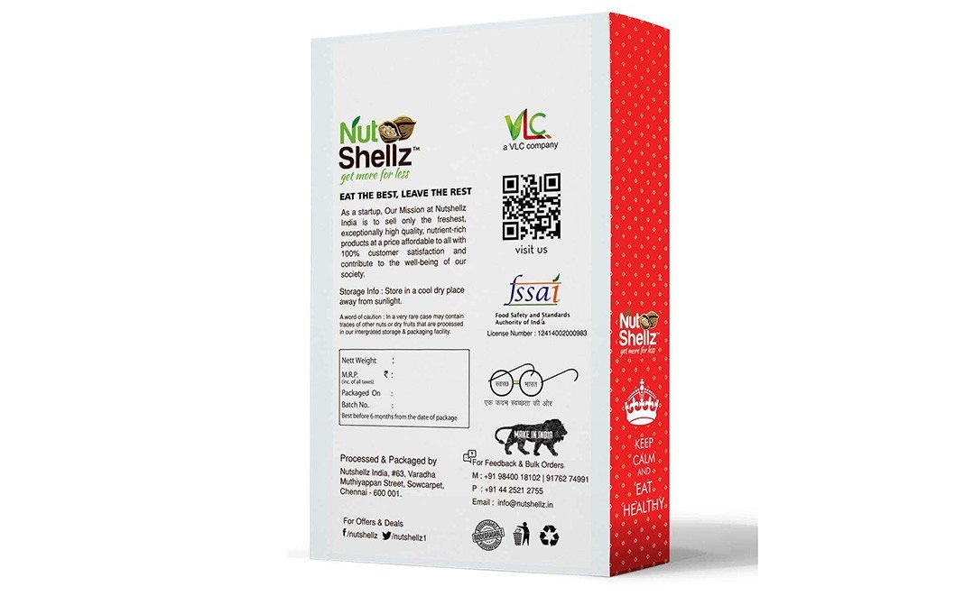 Nutshellz Dates    Box  900 grams